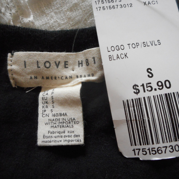 NWT Sleeveless big cat shirt, shades of blue - Picture 7 of 7